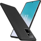 Силиконов Калъф за Samsung S20 Plus, Twill Case, Черен (2)