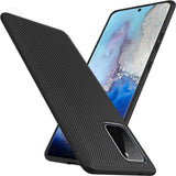 Силиконов Калъф за Samsung S20, Twill Case, Черен (2)