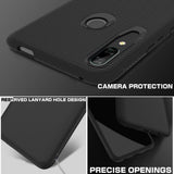 Силиконов Калъф за Huawei P Smart Z, Twill Case, Черен (6)