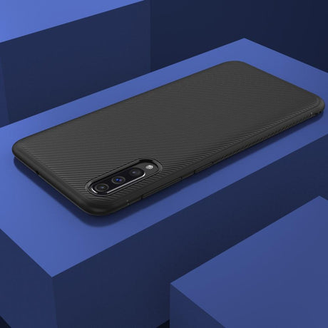 Силиконов Калъф за Samsung A50/A30S, Twill Case, Черен (6)
