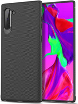 Силиконов Калъф за Samsung Note 10, Twill Case, Черен