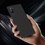 Силиконов Калъф за Samsung Note 10 Plus, Twill Case, Черен (3)
