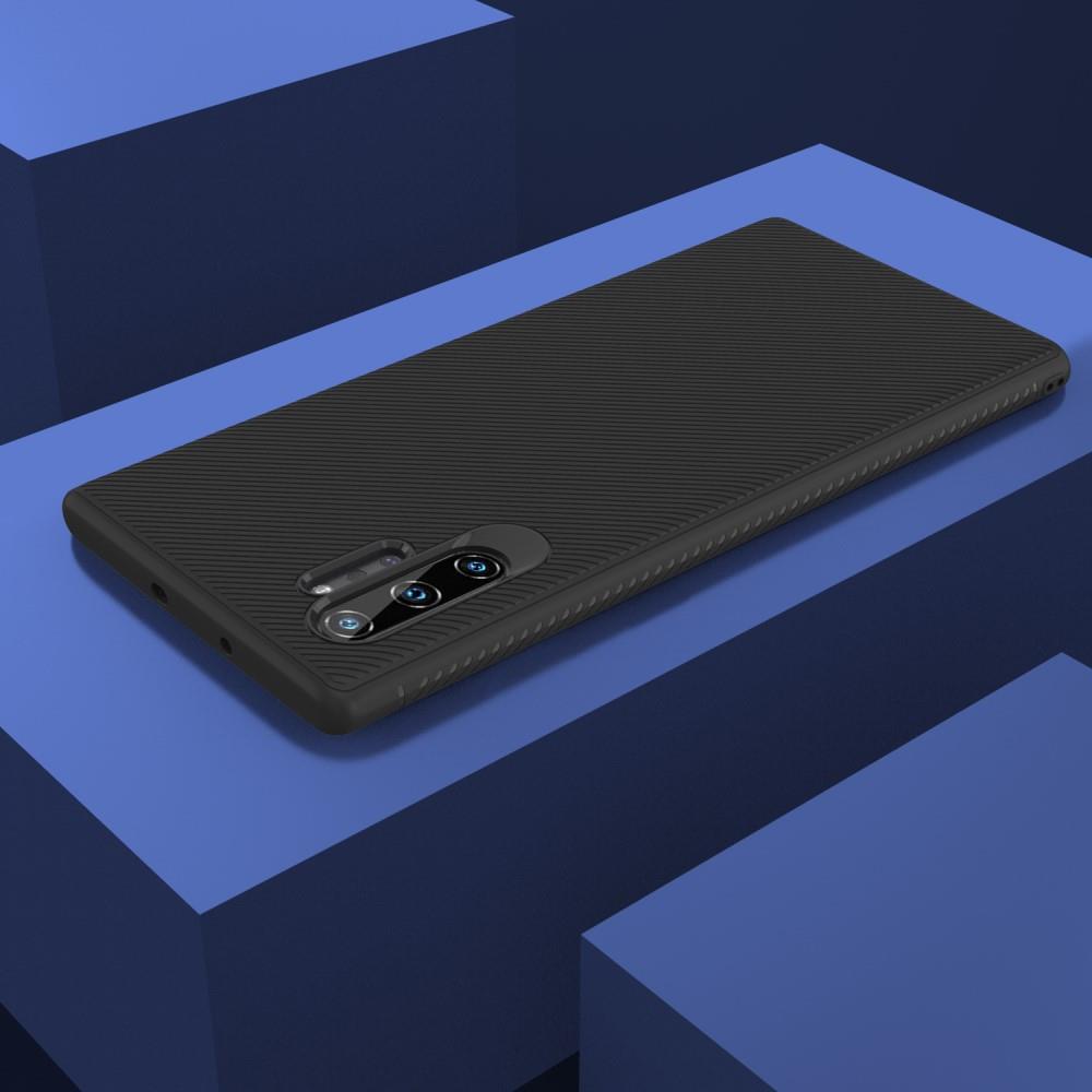 Силиконов Калъф за Samsung Note 10 Plus, Twill Case, Черен (6)