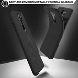 Силиконов Калъф за Xiaomi Redmi Note 8 Pro, Twill Case, Черен (8)