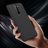 Силиконов Калъф за Xiaomi Redmi Note 8 Pro, Twill Case, Черен (4)