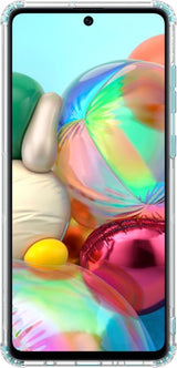 Противоударен Силиконов Калъф за Samsung A51, Nillkin Shockproof Case, Прозрачен (2)