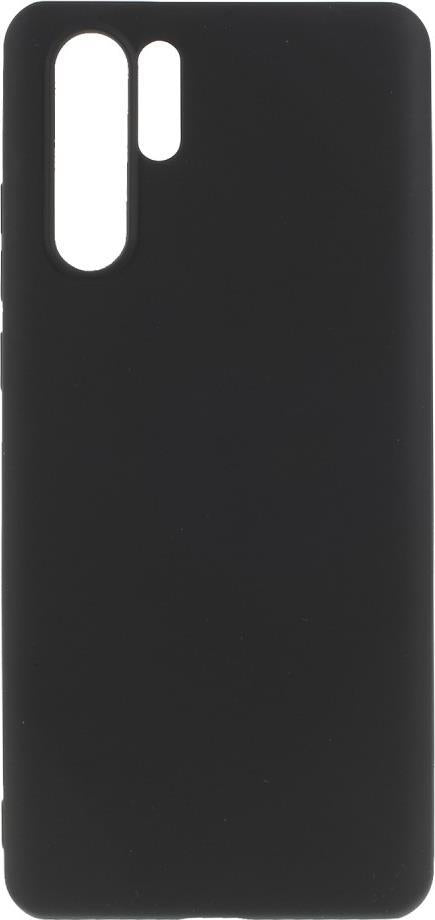 Силиконов Калъф за Huawei P30 Pro, Liquid Soft Case, Черен