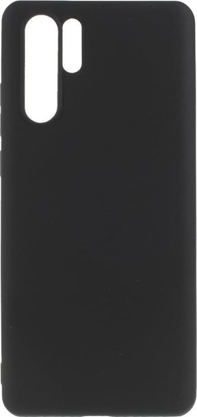 Силиконов Калъф за Huawei P30 Pro, Liquid Soft Case, Черен
