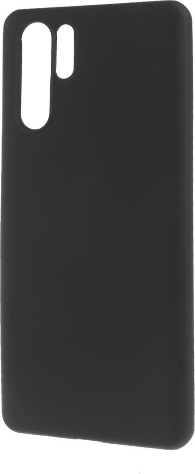 Силиконов Калъф за Huawei P30 Pro, Liquid Soft Case, Черен (2)