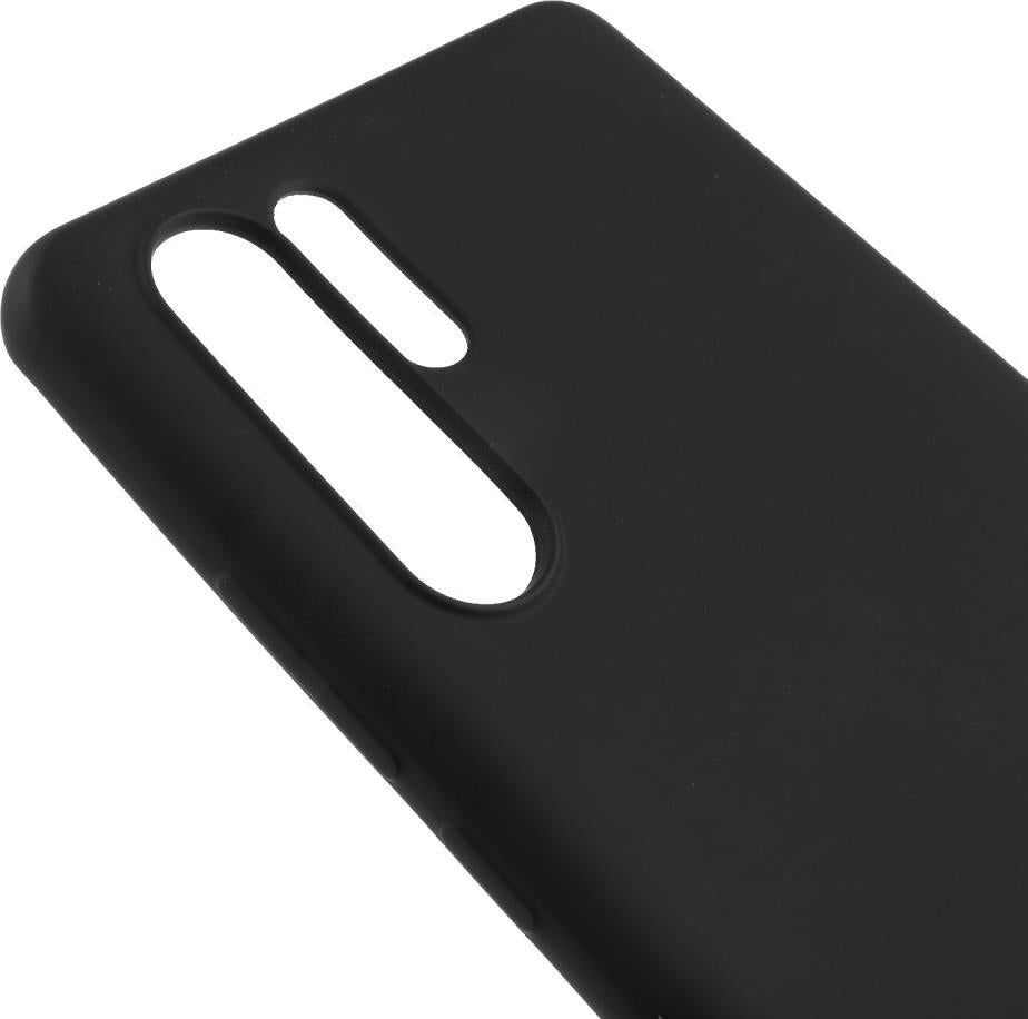 Силиконов Калъф за Huawei P30 Pro, Liquid Soft Case, Черен (4)