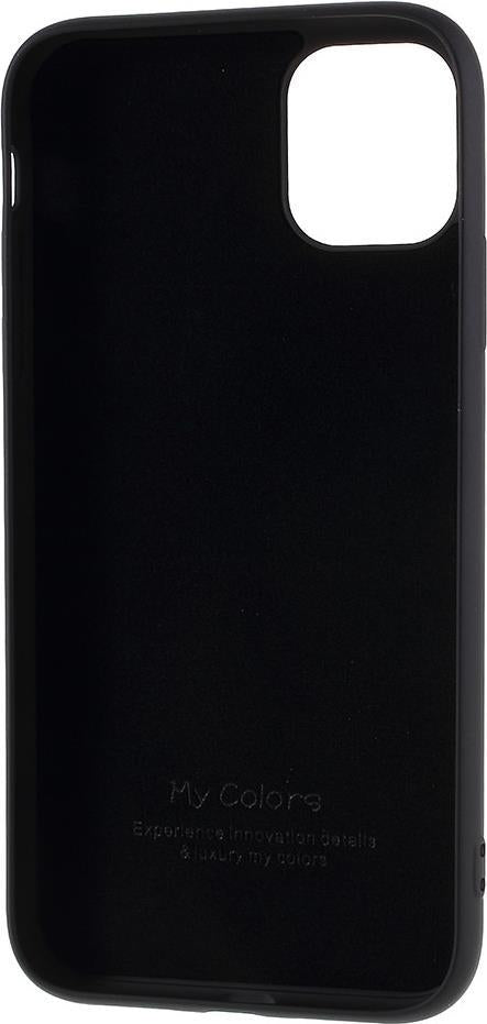 Силиконов Калъф за iPhone 11, Liquid Soft Case, Черен (3)