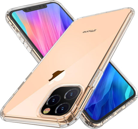 Противоударен Силиконов Калъф за iPhone 11 Pro Max, Air Soft Case, Прозрачен (2)