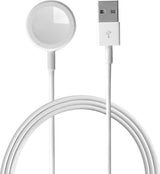 Безжично Зарядно за Apple Watch, 4Smarts Charging Cable 0.6m, Бял