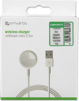 Безжично Зарядно за Apple Watch, 4Smarts Charging Cable 0.6m, Бял (5)
