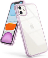 Противоударен Хибриден Калъф за iPhone 11, Ringke Fusion Case, Лилав