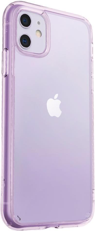 Противоударен Хибриден Калъф за iPhone 11, Ringke Fusion Case, Лилав (2)