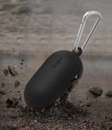 Калъф за Слушалки за Samsung Galaxy Buds, Ringke Silicone Case, Черен (2)