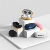 Калъф за Слушалки за Samsung Galaxy Buds, Ringke Silicone Case, Черен (3)