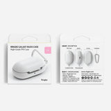 Калъф за Слушалки за Samsung Galaxy Buds, Ringke Silicone Case, Черен (8)