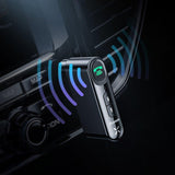 Безжичен Аудио Приемник с Aux Jack 3.5mm, Baseus Bluetooth Recevier Pocket, Черен