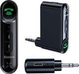 Безжичен Аудио Приемник с Aux Jack 3.5mm, Baseus Bluetooth Recevier Pocket, Черен (2)