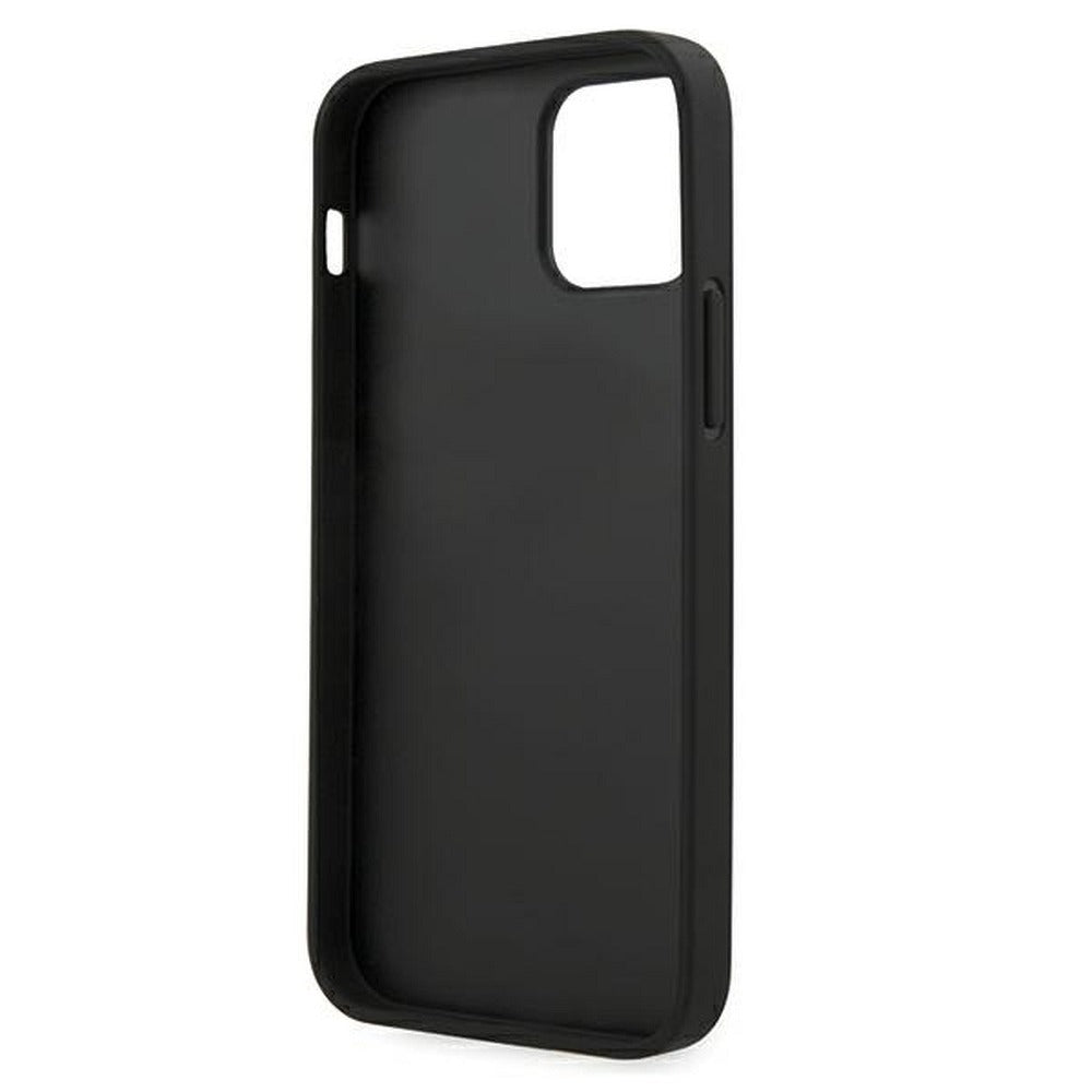 Луксозен Калъф за iPhone 12/Pro, Karl Lagerfeld Karl & Choupette TPU Case, Черен (3)