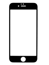 Извит Стъклен Протектор за iPhone SE 2022/2020 8/7, Blue Star 3D Full Glue Glass, Прозрачен