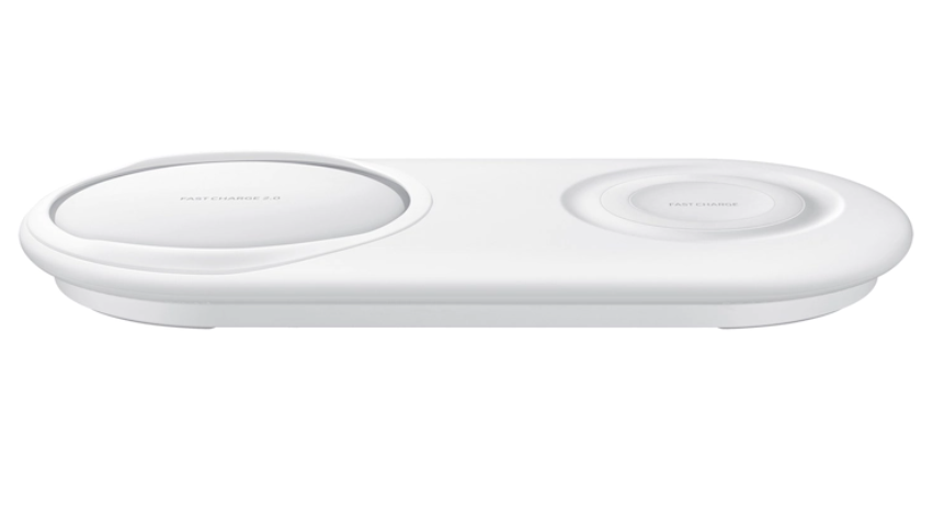 Безжично Зарядно за Samsung Wireless Charger Duo Pad EP-P5200TWE 12W, Бял (4)