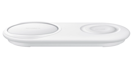 Безжично Зарядно за Samsung Wireless Charger Duo Pad EP-P5200TWE 12W, Бял (4)