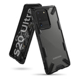 Противоударен Хибриден Калъф за Samsung S20 Ultra, Ringke Fusion X Case, Черен