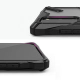 Противоударен Хибриден Калъф за Samsung S20 Plus, Ringke Fusion X Case, Черен (3)