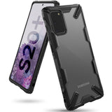 Противоударен Хибриден Калъф за Samsung S20 Plus, Ringke Fusion X Case, Черен