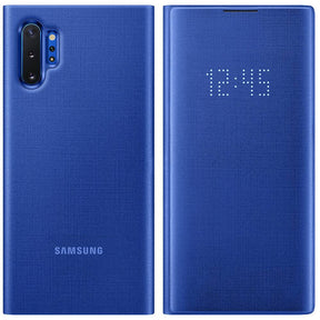 Оригинален Активен Калъф за Samsung Note 10 Plus Led View Cover Book Case Ef-Nn975ple, Син