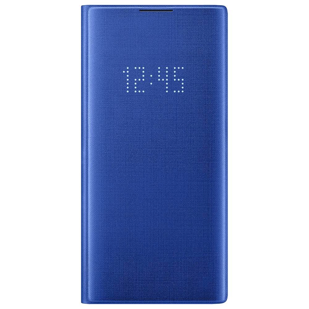Оригинален Активен Калъф за Samsung Note 10 Plus Led View Cover Book Case Ef-Nn975ple, Син (4)