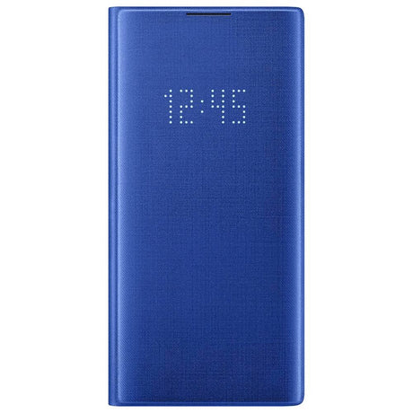 Оригинален Активен Калъф за Samsung Note 10 Plus Led View Cover Book Case Ef-Nn975ple, Син (4)