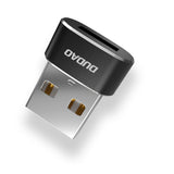 USB-C Преход/Адаптер, Dudao female USB-C to USB-A, Черен (3)