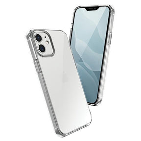 Противоударен Силиконов Калъф за iPhone 12 Mini, Uniq LifePro Xtreme Case, Прозрачен