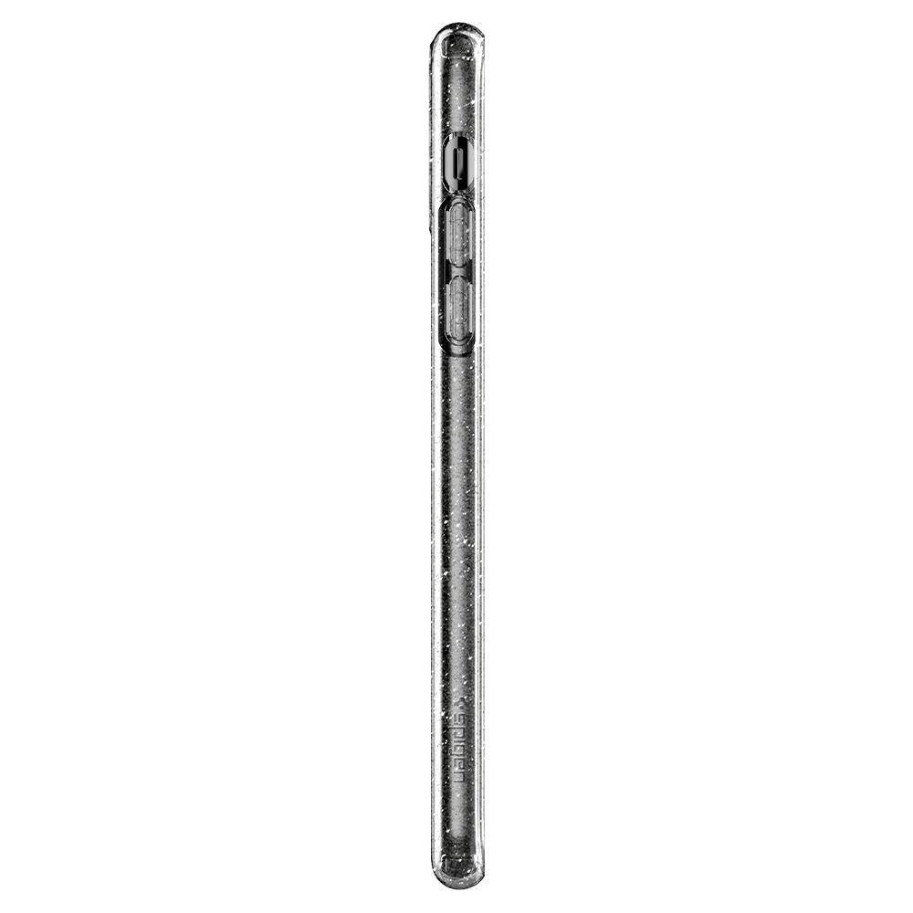 Противоударен Блестящ Калъф за iPhone 11, Spigen Liquid Crystal Glitter Quartz Case, Прозрачен (9)