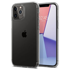 Противоударен Хибриден Калъф за iPhone 12/Pro, Spigen Ultra Hybrid Case, Прозрачен