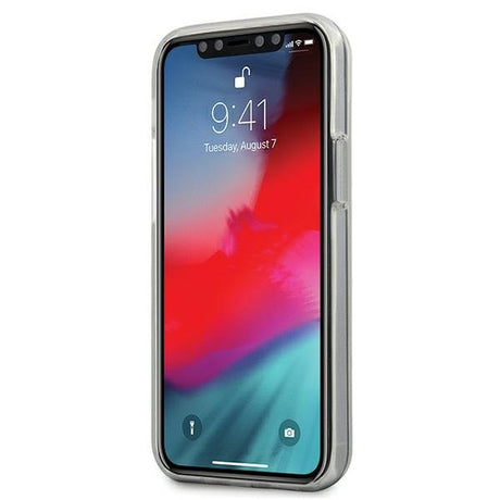 Луксозен Калъф за iPhone 12 Mini, Karl Lagerfeld Gradient Iconik Case, Черен (2)
