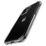 Противоударен Хибриден Калъф за iPhone 12 Mini, Spigen Ultra Hybrid Case, Прозрачен (2)