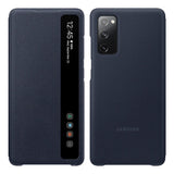 Оригинален Активен Калъф за Samsung S20 FE Smart Clear View Cover Book Case EF-ZG780CNE, Син