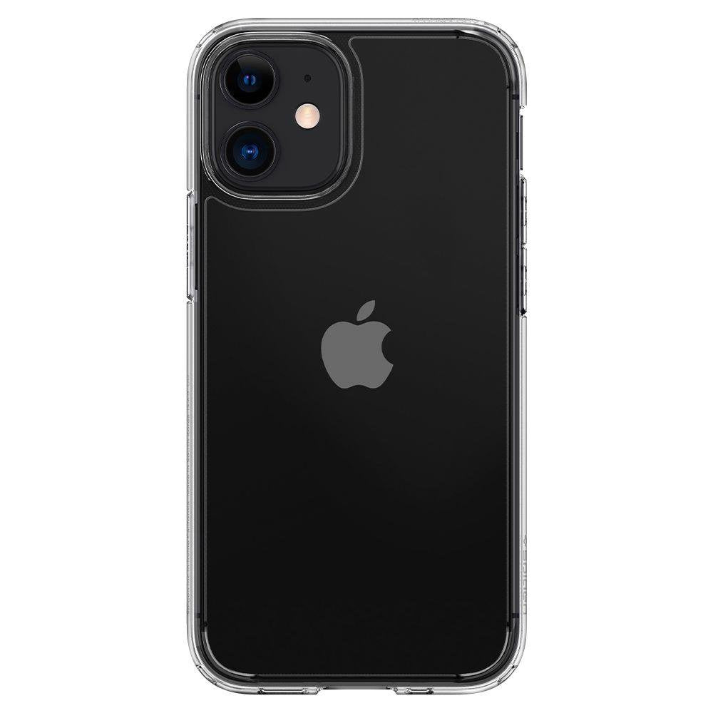 Противоударен Хибриден Калъф за iPhone 12 Mini, Spigen Ultra Hybrid Case, Прозрачен (7)