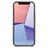 Противоударен Силиконов Калъф за iPhone 12 Mini, Spigen Liquid Crystal Case, Прозрачен (5)
