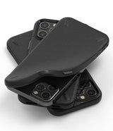 Противоударен Силиконов Калъф за iPhone 12 Pro Max, Ringke Onyx Case, Черен (4)
