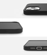 Противоударен Силиконов Калъф за iPhone 12 Pro Max, Ringke Air S Case, Черен (6)