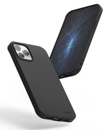 Противоударен Силиконов Калъф за iPhone 12 Pro Max, Ringke Air S Case, Черен (5)