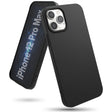 Противоударен Силиконов Калъф за iPhone 12 Pro Max, Ringke Air S Case, Черен