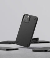 Противоударен Силиконов Калъф за iPhone 12/Pro, Ringke Onyx Case, Черен (7)