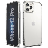 Противоударен Хибриден Калъф за iPhone 12/Pro, Ringke Fusion Matte Case, Прозрачен (2)